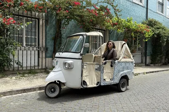 Discover Lisbon Secrets by Tuk Tuk around 7 Hills and Belém Coast
