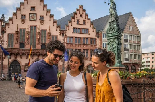 Frankfurt: Self-Guided Scavenger Hunt & Walking Tour