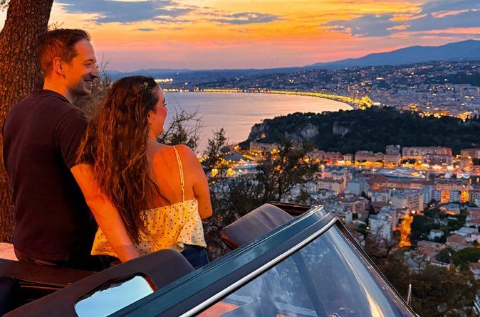 Nice: Private Triumph Classic Car Tour on the French Riviera