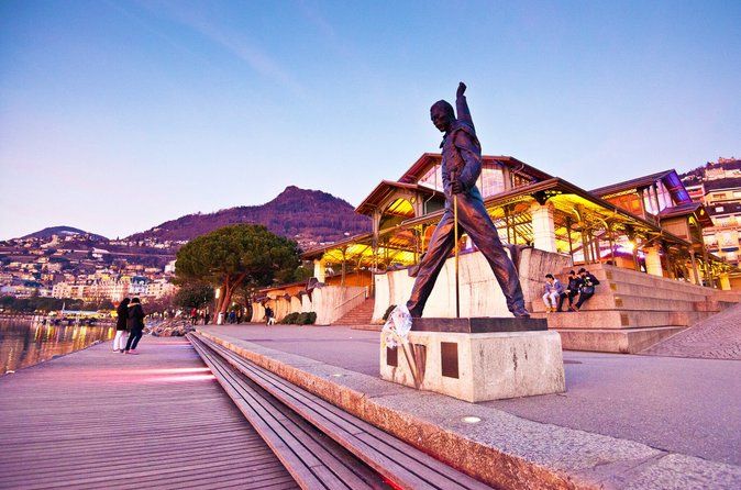 (KTG303) - Winter Montreux, Chillon & Chaplin's World from Geneva
