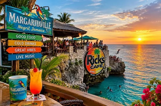 Negril Beach & Margaritaville with Rick’s Cafe