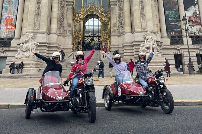 Custom Half-Day Paris Sidecar Experience