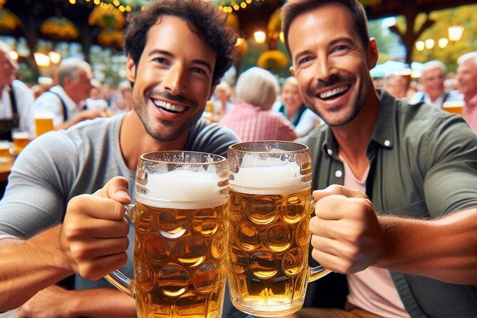 Munich Sightseeing Hopping with traditional delicacies