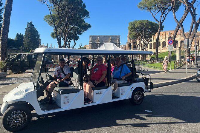 Rome by Golf Cart: Private Tour with Catacombs of Saint Callixtus
