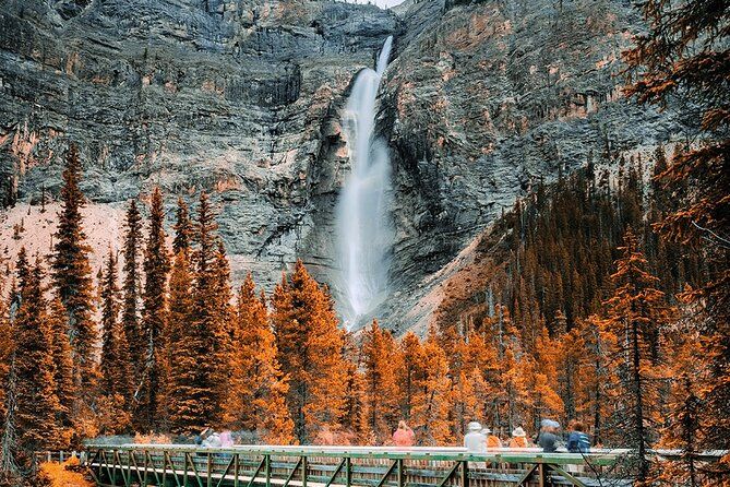 Emerald Lake,Natural Bridge, Wapta Falls & Takakkaw Falls in Yoho