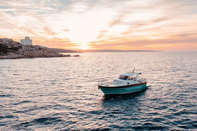 Scenic Sunset Cruise to Spargi & Budelli from Palau with Aperitif