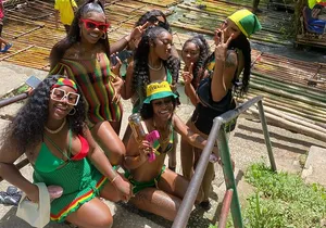 Private Bamboo River Rafting with Limestone from Montego Bay