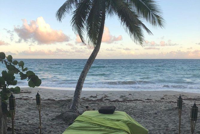 Massage on the beach