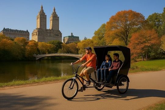 Pedicab 1 Hour Central Park Tour