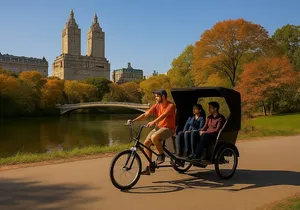 Pedicab 1 Hour Central Park Tour