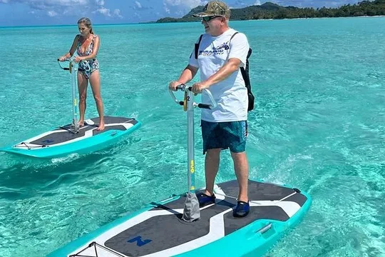 Private Electric Paddle Cruise in Bora Bora