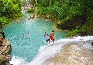 Blue Hole Secret Falls Private Tour
