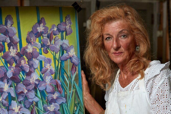 3-Hour Private Painting tuition in a beautiful Cognac vineyard