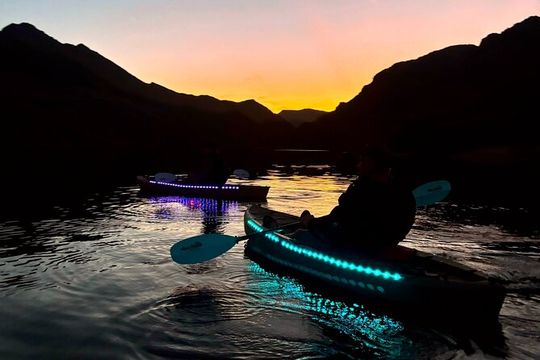 Emerald Cave Sunset Glow Kayak Tour: 3 Caves, Wildlife & Lights