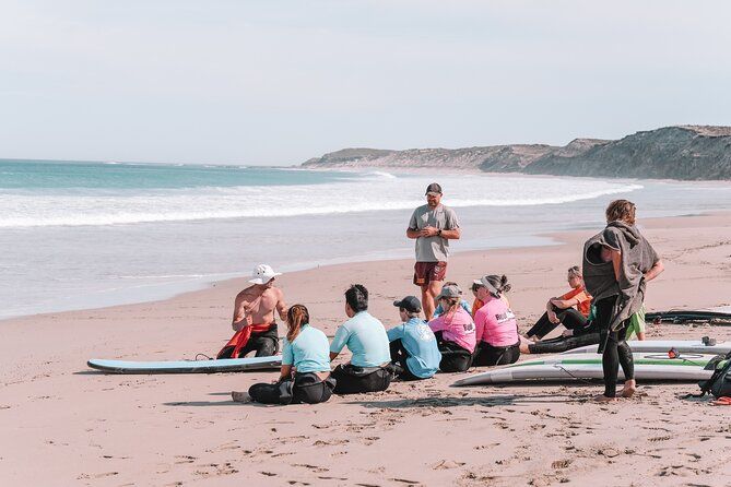 Group Surf Lesson in Corny Point