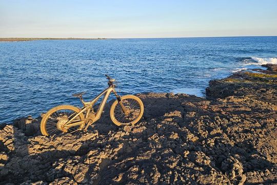 E-Mountain Bike Tour in South Point Hawaii