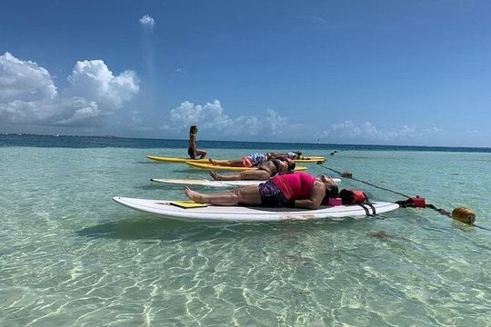 Stand Up Paddle Yoga Experience in Cancun