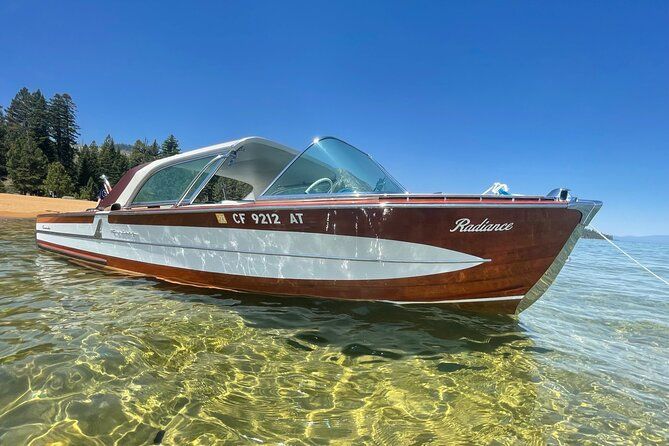Private Lake Tahoe East Shore Tour with Captain (2 Hours)