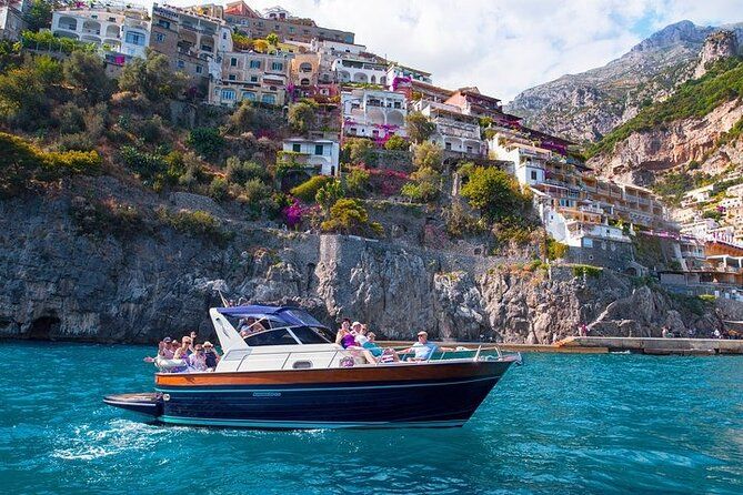 From Sorrento: Exclusive Amalfi Coast Full Day Tour by Boat