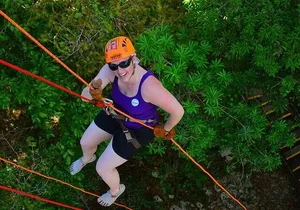 Underground Cenote (Rappel & ZipLine) and Snorkeling Experience in the Lagoon!
