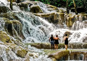 Dunn's River Falls & Blue Hole Combo Tour from Ocho Rios