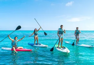 Isla Mujeres Garrafon Park Zipline Kayak Snorkel and Buffet