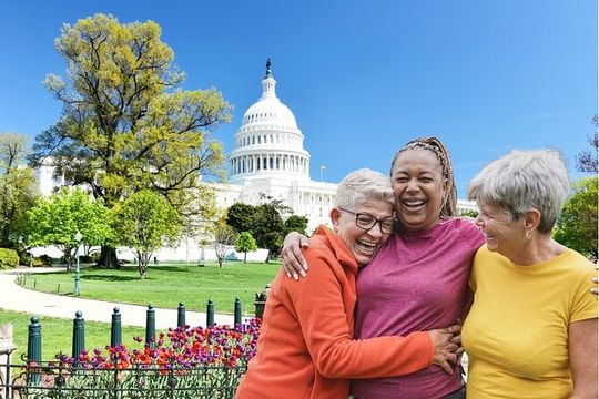 2 Days Slow-Paced & Seniors Washington DC Tour from New York