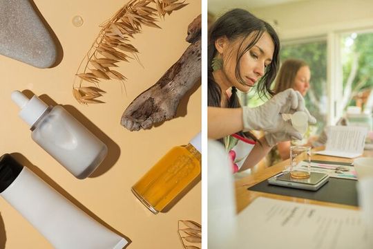 Timeless Face Beauty Products Workshop: Making Natural Cream & Serum