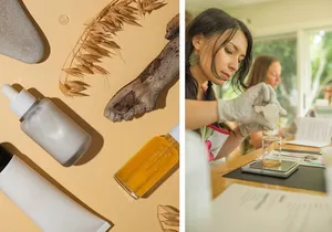 Timeless Face Beauty Products Workshop: Making Natural Cream & Serum