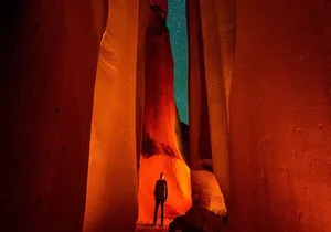 Ligai Si Anii Stargazing Night tour through Antelope Canyon