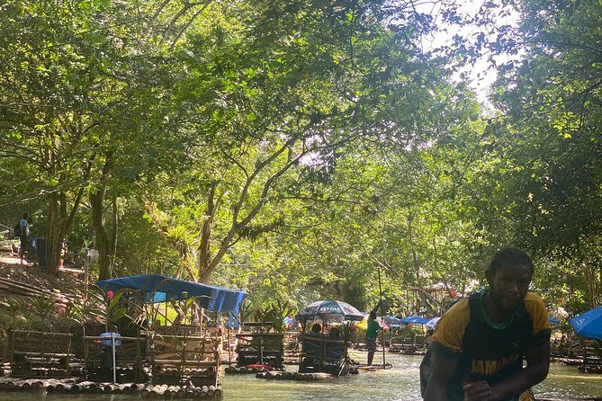 Great River Bamboo Rafting at Lethe from Montego Bay