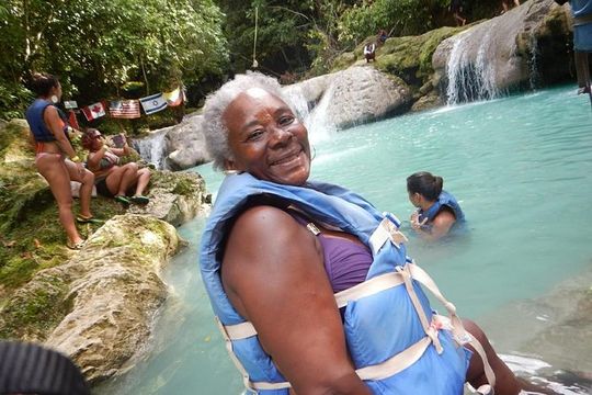 Blue Hole Secret Falls Private Tour from Montego Bay