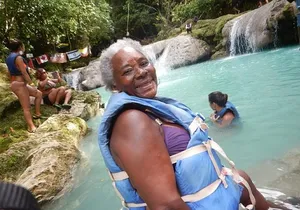 Blue Hole Secret Falls Private Tour from Montego Bay