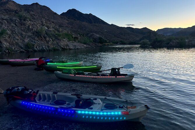Emerald Cave Sunset LED Glow Kayak Tour, Wildlife & Photos