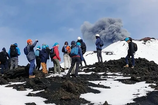 Exclusive Etna excursion to 3000 meters with cable car plus guide.