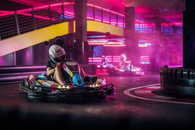 Gokart Experience through World of LED Lights