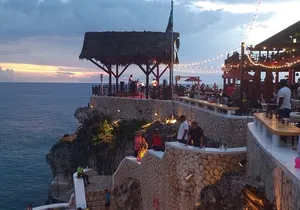 Negril 7 Miles White Sand Beach and Rick's Cafe from Montago Bay