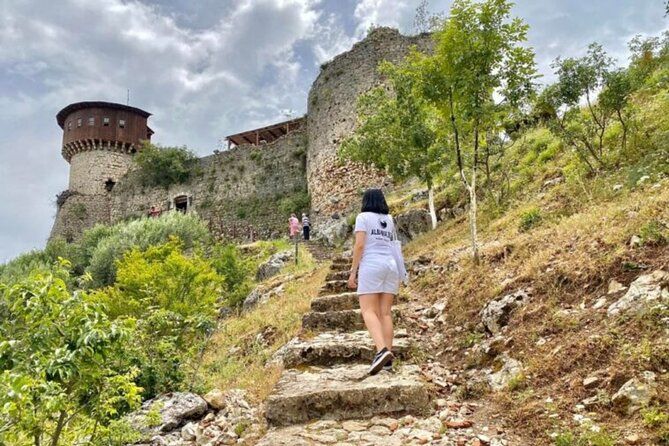 From Tirana: Hiking to Pellumbas Cave and Petrela Castle