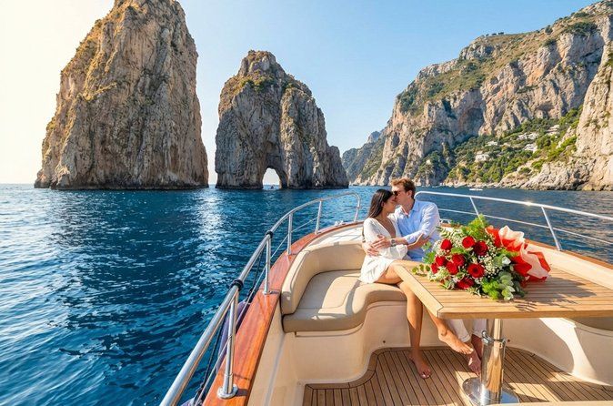 Capri Full Experience:Blue Grotto+Faraglioni Swim+City Visit