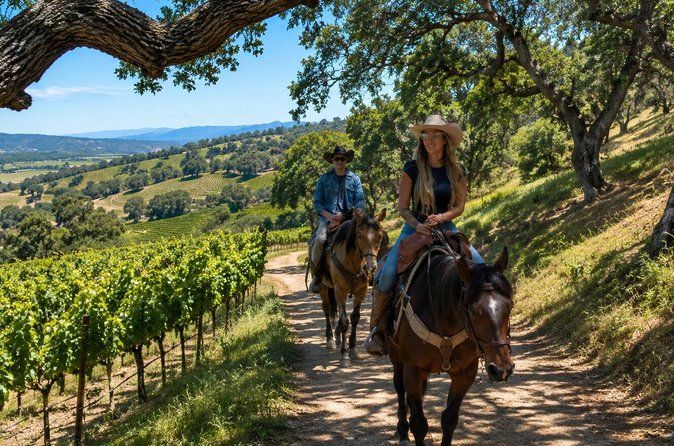 Private Horseback Riding and Wine Tasting Tour