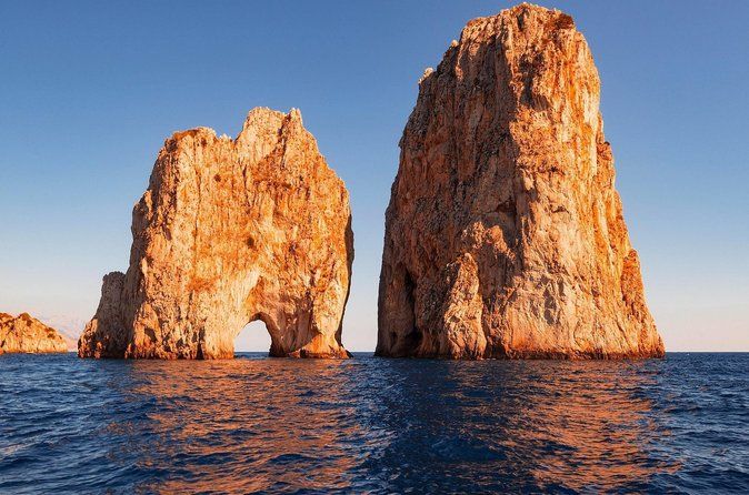 From Maiori or Minori: Private Capri Boat Tour - Full Day