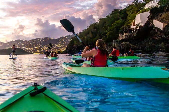 Glow Boats LED Night Kayak from Marriott Frenchman's Cove