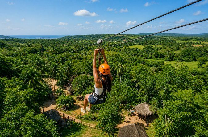 Punta Cana: Taino World by Jhoraji with Zipline Adventure