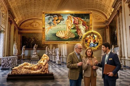 Florence Exclusive: Private tour to the Uffizi Gallery