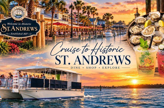Cruise. Dine. Explore St. Andrews