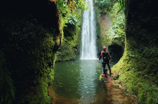 Private Custom Canyoning Adventure in São Miguel