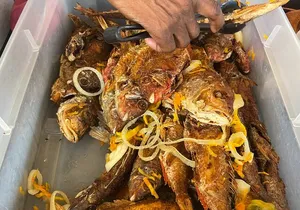 Jamaican Seafood Street Food Tour from Montego Bay, Falmouth