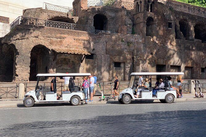 Private Baroque Golf Cart Tour In Rome