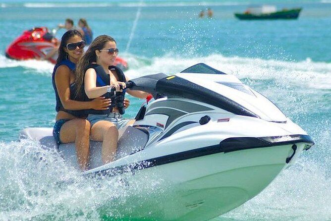 Jetski Water Activity And Beach From Montego Bay