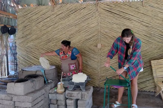 tortilla class in my zapotec village